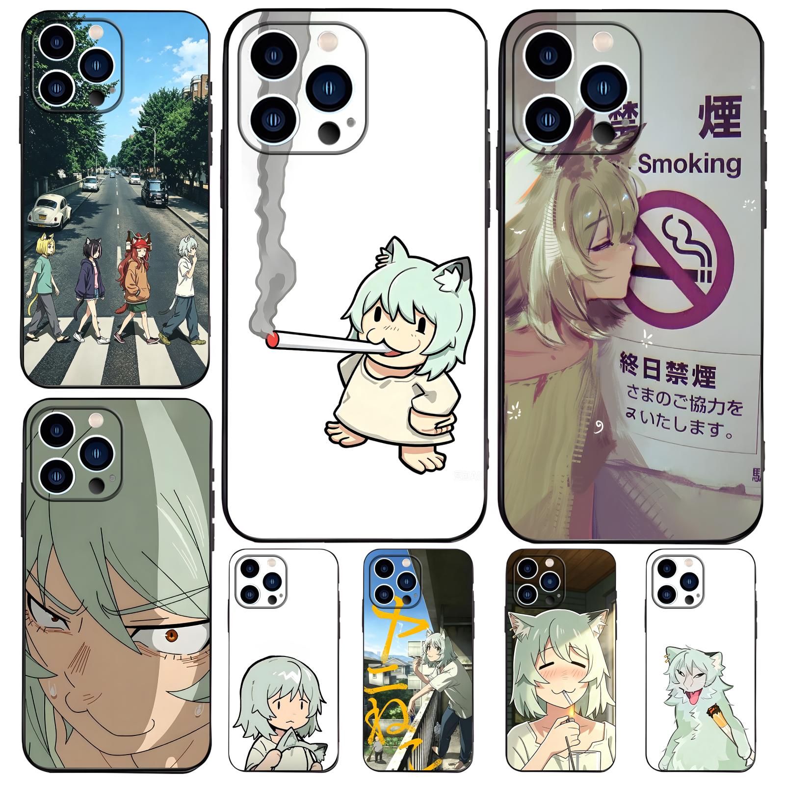Mini Pc Case - Capa de Celular Chainsmoker Cat para