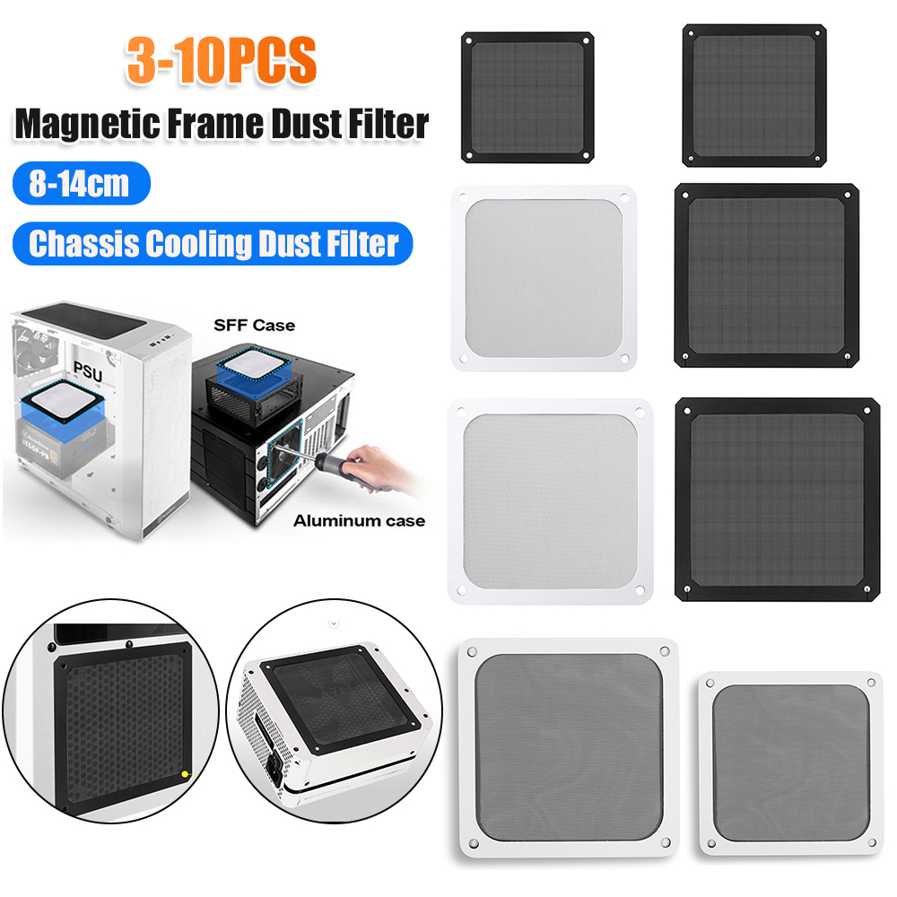 Dust Filter Pc - Filtro de Poeira Magnético para Ventilador