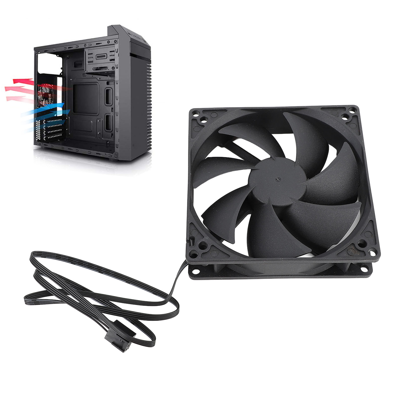 Case Fan Controller - 100mm pc pwm caso ventilador 100mm