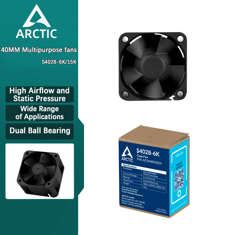 Case Fan Controller - Ventoinha para Gabinete de Computador ARCTICS