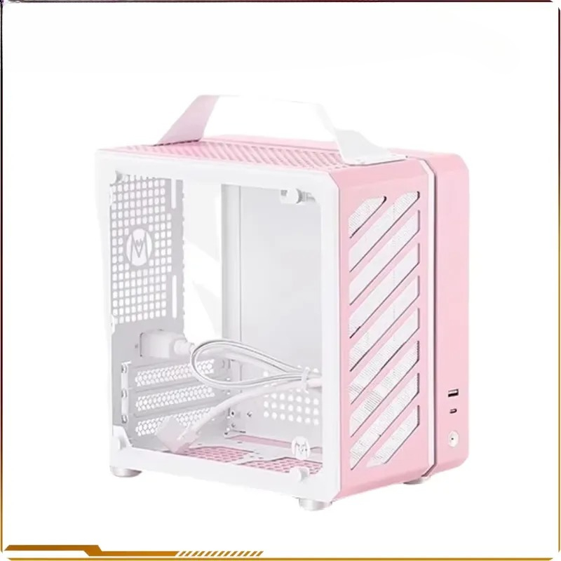Pc Chassis - Gabinete de Computador Mini Desktop Portátil