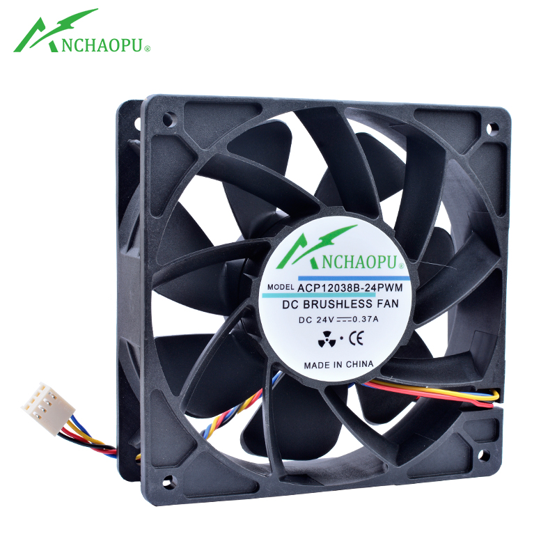 Case Fan Controller - Ventilador ACP12038B-24PWM 120mm 12cm 120x120x38mm DC24V