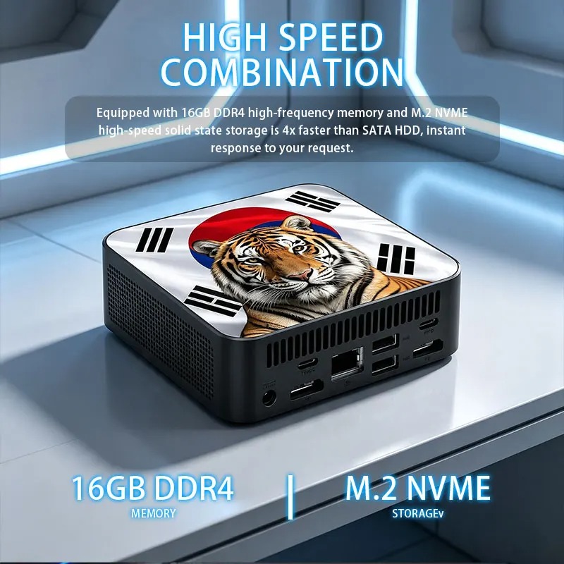 Mini PC Ultra Rápido Intel Cor - Mini Pc Case avaliação e preço