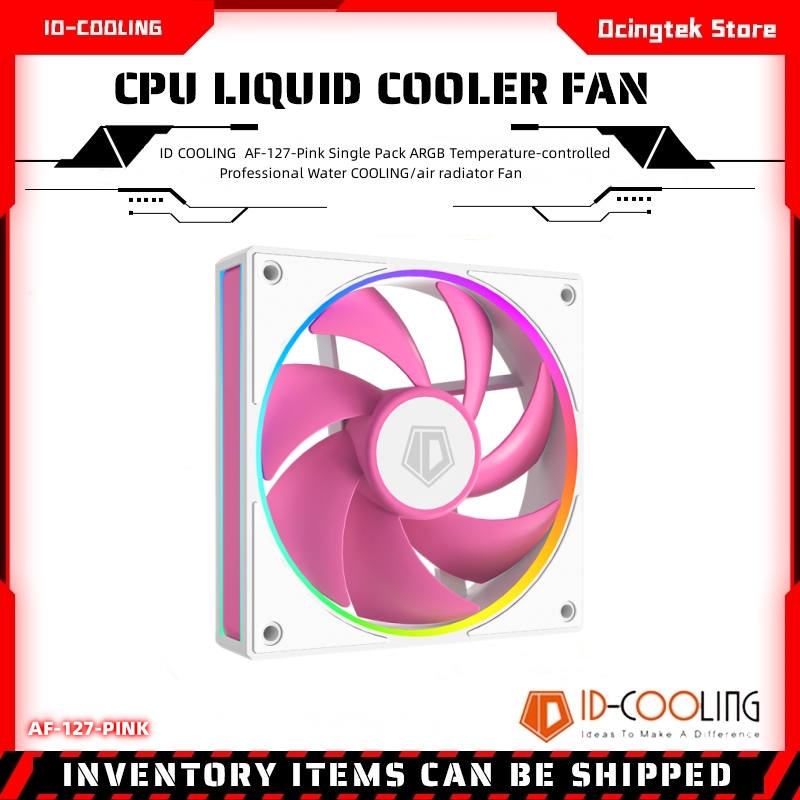 ID COOLING AF-127-Pink Pacote  - Case Fan Controller avaliação e preço