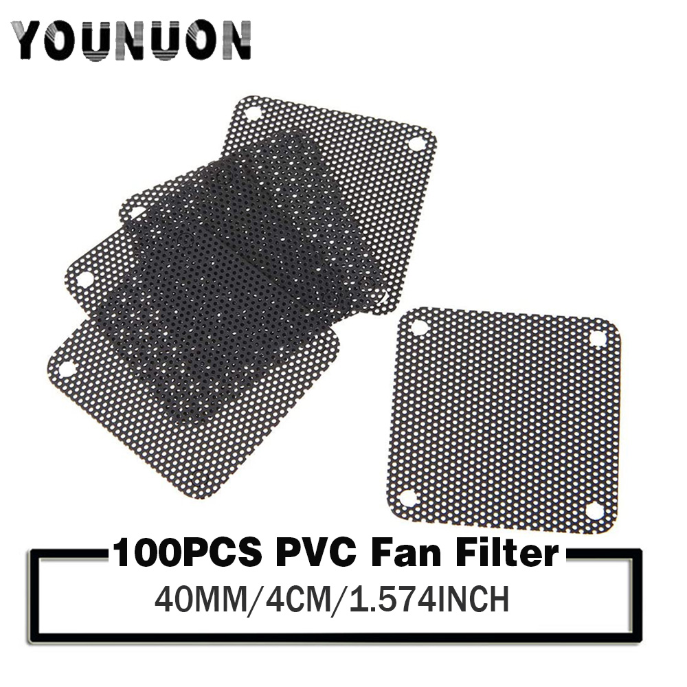 Jovem filtro de ventilador 40m - Dust Filter Pc avaliação e preço