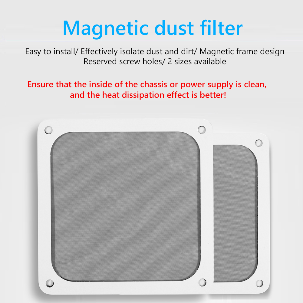 Filtro de Poeira de 8cm/12cm c - Dust Filter Pc avaliação e preço