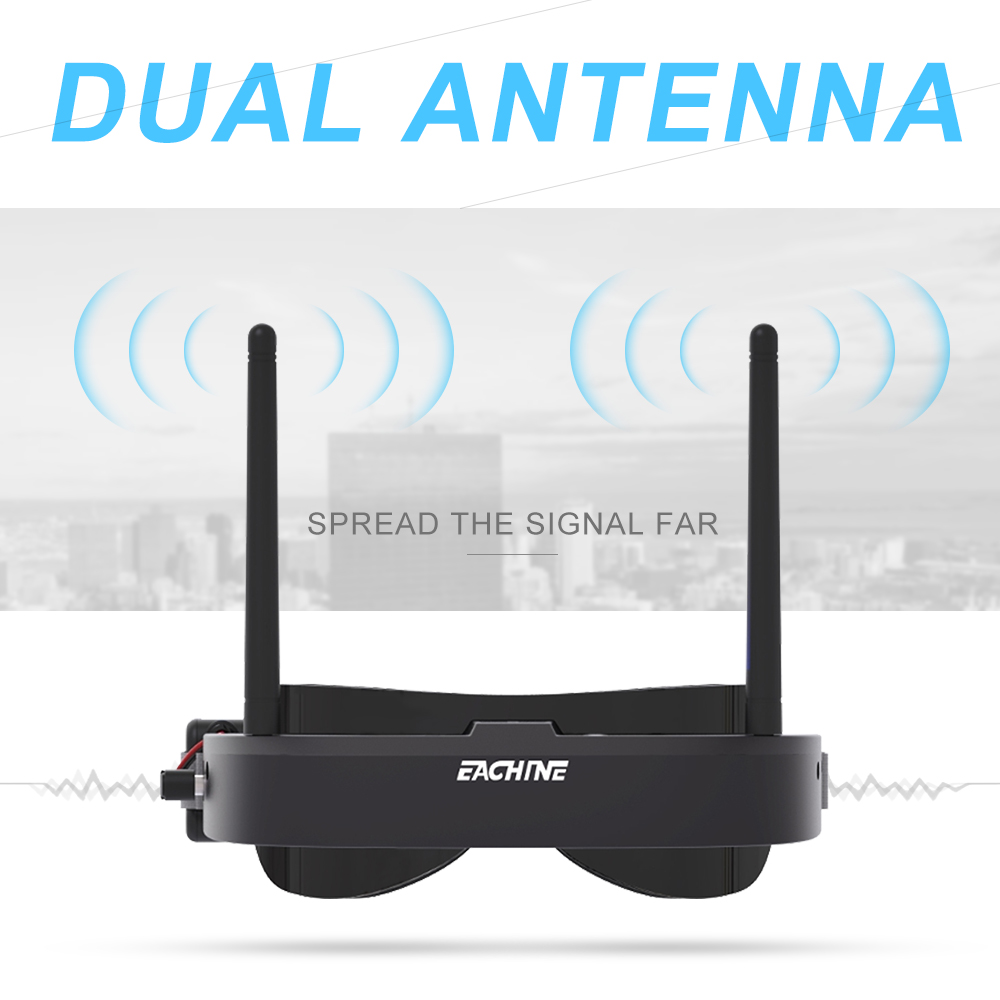 Eachine EV100 720*540 5.8G 72C - Case Fans avaliação e preço