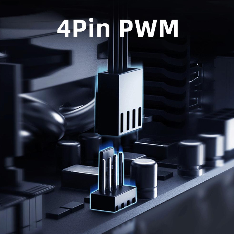 ID-COOLING 80mm PWM 800-3000RP - Case Fan Controller avaliação e preço
